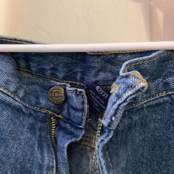 MEN’S RK BRAND BLUE CARPENTER JEANS SIZE 42X31 - Picture 8 of 16